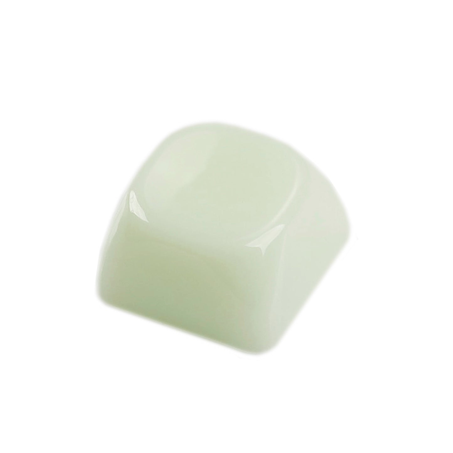 YMDK 1u MOA Profile Jelly Tone Blank Keycaps Fog Shine Through 1.5mm