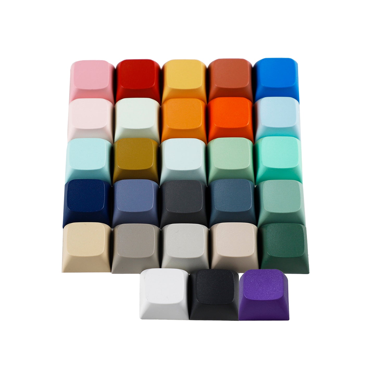800 PCS XDA V2 ZDA 1u Keycaps Blank PBT thickness≈1.55mm\Height≈8.8mm(Wholesale)