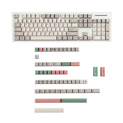 YMDK 9009 161 Keys Keycaps(Dye Sub Cherry Profile/104 TKL 61 84 96 Using)