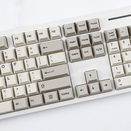 YMDK 161 Keys 9009 English Korean German QWERTZ Cherry Profile Dye Sub Top Print PBT Keycap for 61/68/87/98/104/108 Layout MX Mechanical Keyboard