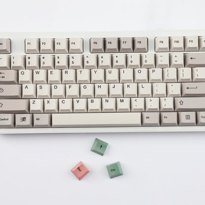 YMDK 9009 161 Keys Keycaps(Dye Sub Cherry Profile/104 TKL 61 84 96 Using)