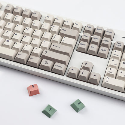 YMDK 161 Keys 9009 English Korean German QWERTZ Cherry Profile Dye Sub Top Print PBT Keycap for 61/68/87/98/104/108 Layout MX Mechanical Keyboard