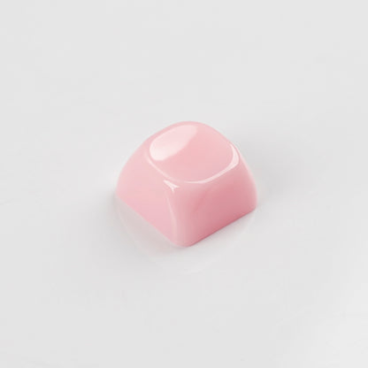 YMDK 1u MOA Profile Jelly Tone Blank Keycaps Fog Shine Through 1.5mm