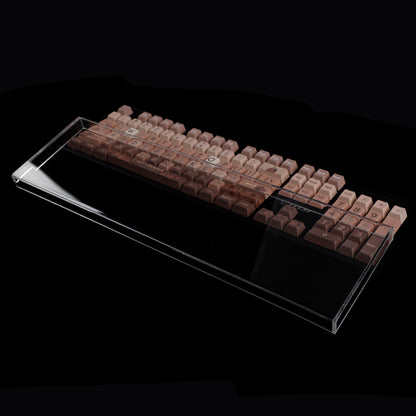 YMDK Mechanical keyboard Dust Cover Keycap Lid Acrylic for Razer 108 104 Mechanical Keyboard