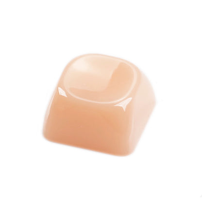 YMDK 1u MOA Profile Jelly Tone Blank Keycaps Fog Shine Through 1.5mm