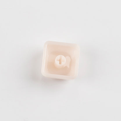 YMDK 1u MOA Profile Jelly Tone Blank Keycaps Fog Shine Through 1.5mm