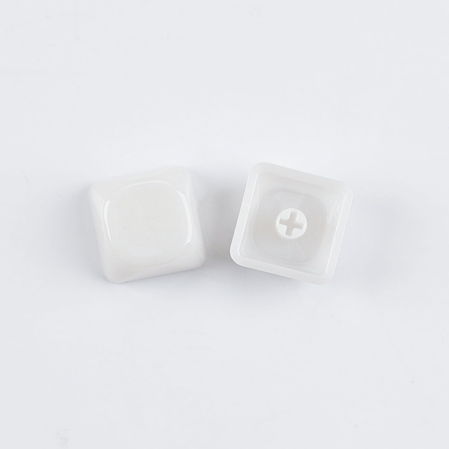 YMDK 1u MOA Profile Jelly Tone Blank Keycaps Fog Shine Through 1.5mm
