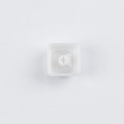 YMDK 1u MOA Profile Jelly Tone Blank Keycaps Fog Shine Through 1.5mm