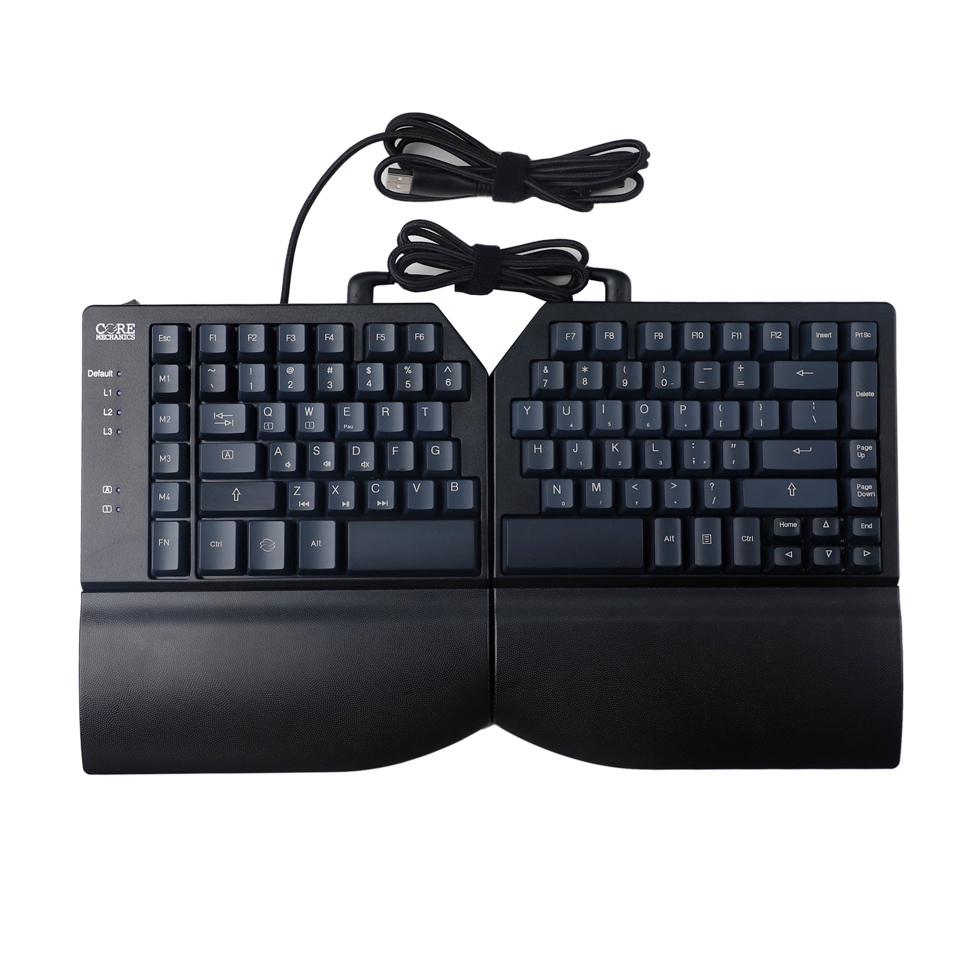 Hand Rest Split Keyboard Split 75% NKRO Core Alps Matias Silent Switches Magnetic Hand Rests Er ...