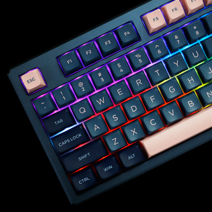 GK75 4 Knobs Aluminum Triple-Mode Gasket RGB Hot Swappable Macro Programmable Bluetooth Wired 2.4G Mechanical Keyboard