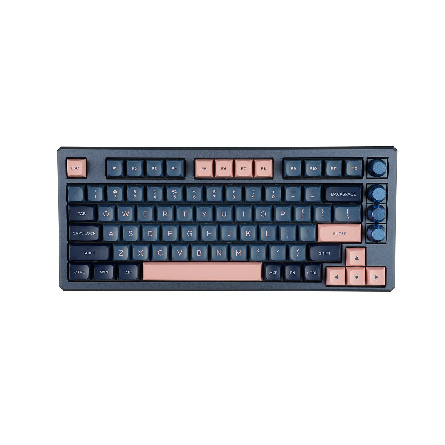 Pink Blue GK5 Profile 146 Keys Keycap （PBT Double Shot ）