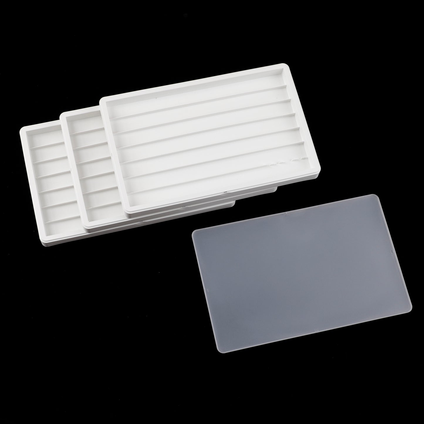 YMDK Keycaps Storage BOX 3 Layers Dustproof Plastic Case For Cherry OEM DSA ZDA XDA MOA SA Keycap Keyset Stock Collection