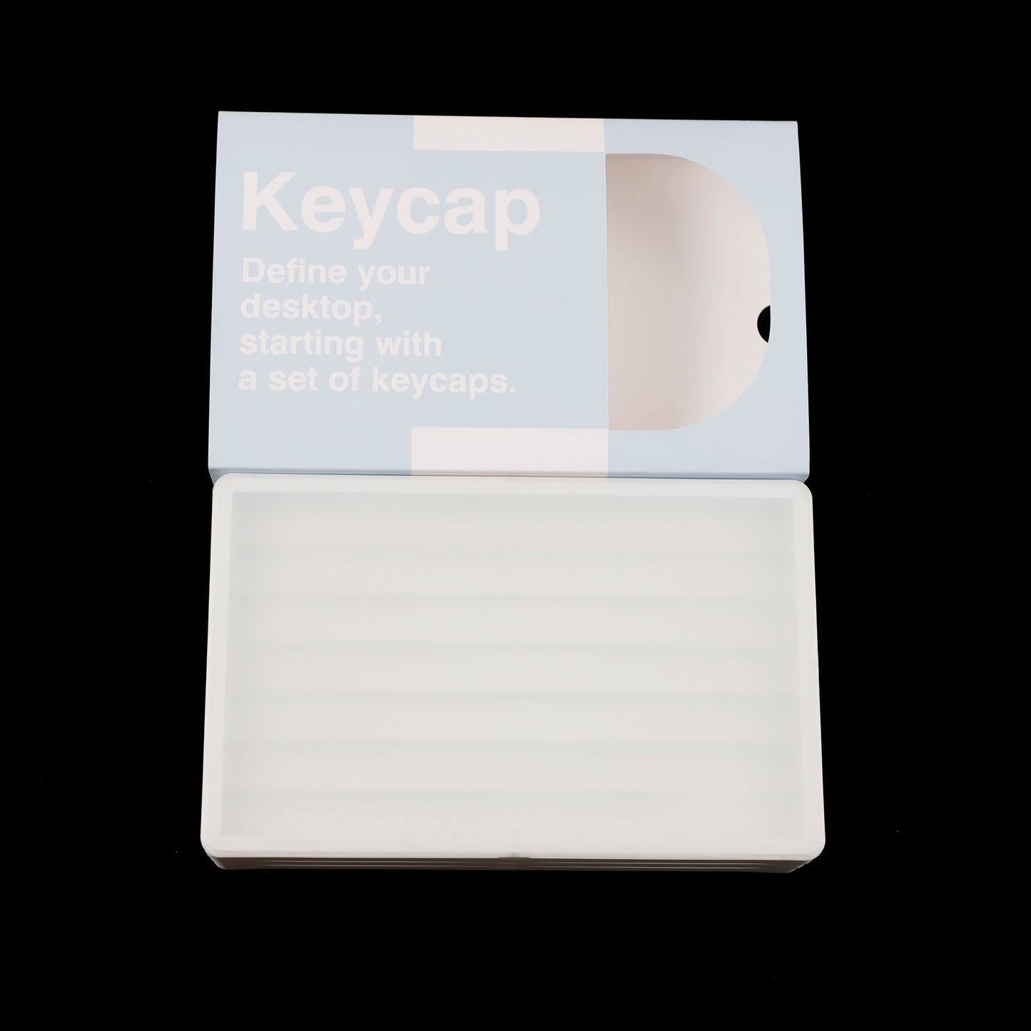 YMDK Keycaps Storage BOX 3 Layers Dustproof Plastic Case For Cherry OEM DSA ZDA XDA MOA SA Keycap Keyset Stock Collection