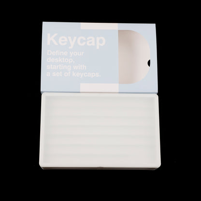 YMDK Keycaps Storage BOX 3 Layers Dustproof Plastic Case For Cherry OEM DSA ZDA XDA MOA SA Keycap Keyset Stock Collection