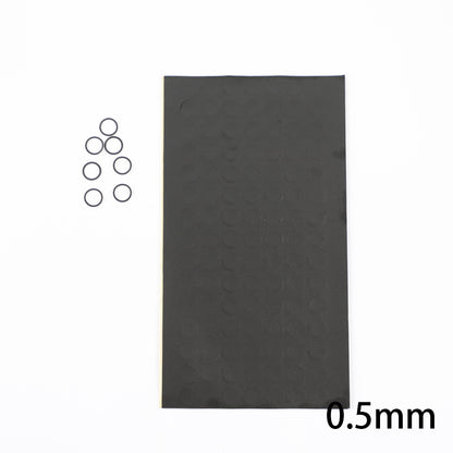 Poron Silence O-Ring for Topre Capacitive DEC Keyboard Switch 105-pack Compatible Topre HHKB