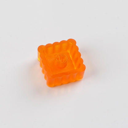 YMDK Mooncake Theme Food Keycap Resin Shine Through Personalized Cute Custom Keycaps for MX Mechanical Keyboards