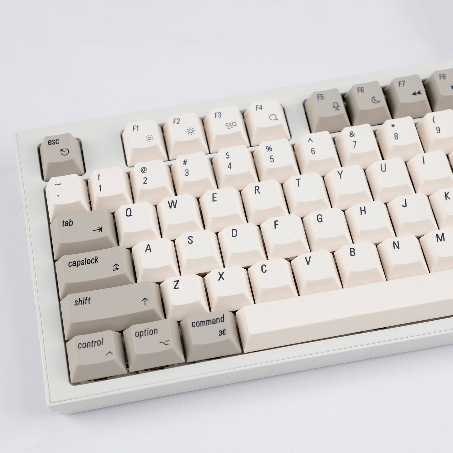 YMDK English Korean 139 Keys MAC Apple Retro Keycaps Cherry Profile PBT Dye Sublimation for 75/87/98/104/108 MX Mechanical Keyboard