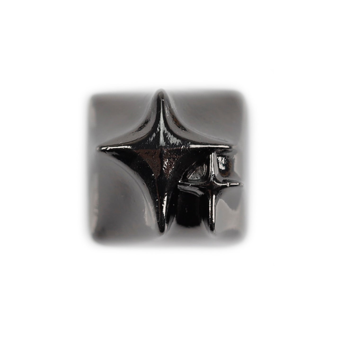 YMDK Cosmic Era Star Personalized Keycaps Cool Novel Homemade Metal Key Cap Creative Esc Key for Mechanical Keyboard