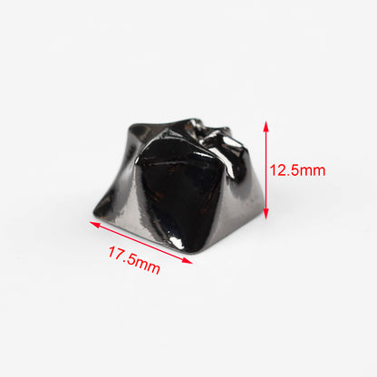 YMDK Cosmic Era Star Personalized Keycaps Cool Novel Homemade Metal Key Cap Creative Esc Key for Mechanical Keyboard