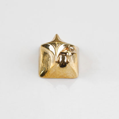 YMDK Cosmic Era Star Personalized Keycaps Cool Novel Homemade Metal Key Cap Creative Esc Key for Mechanical Keyboard