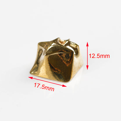 YMDK Cosmic Era Star Personalized Keycaps Cool Novel Homemade Metal Key Cap Creative Esc Key for Mechanical Keyboard