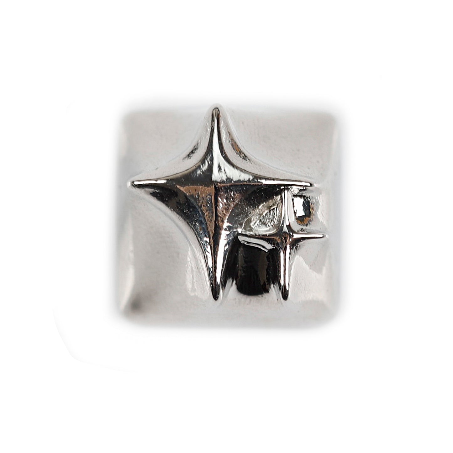 YMDK Cosmic Era Star Personalized Keycaps Cool Novel Homemade Metal Key Cap Creative Esc Key for Mechanical Keyboard