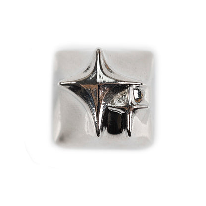 YMDK Cosmic Era Star Personalized Keycaps Cool Novel Homemade Metal Key Cap Creative Esc Key for Mechanical Keyboard