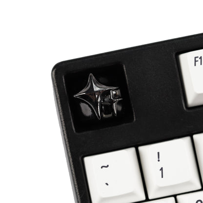YMDK Cosmic Era Star Personalized Keycaps Cool Novel Homemade Metal Key Cap Creative Esc Key for Mechanical Keyboard