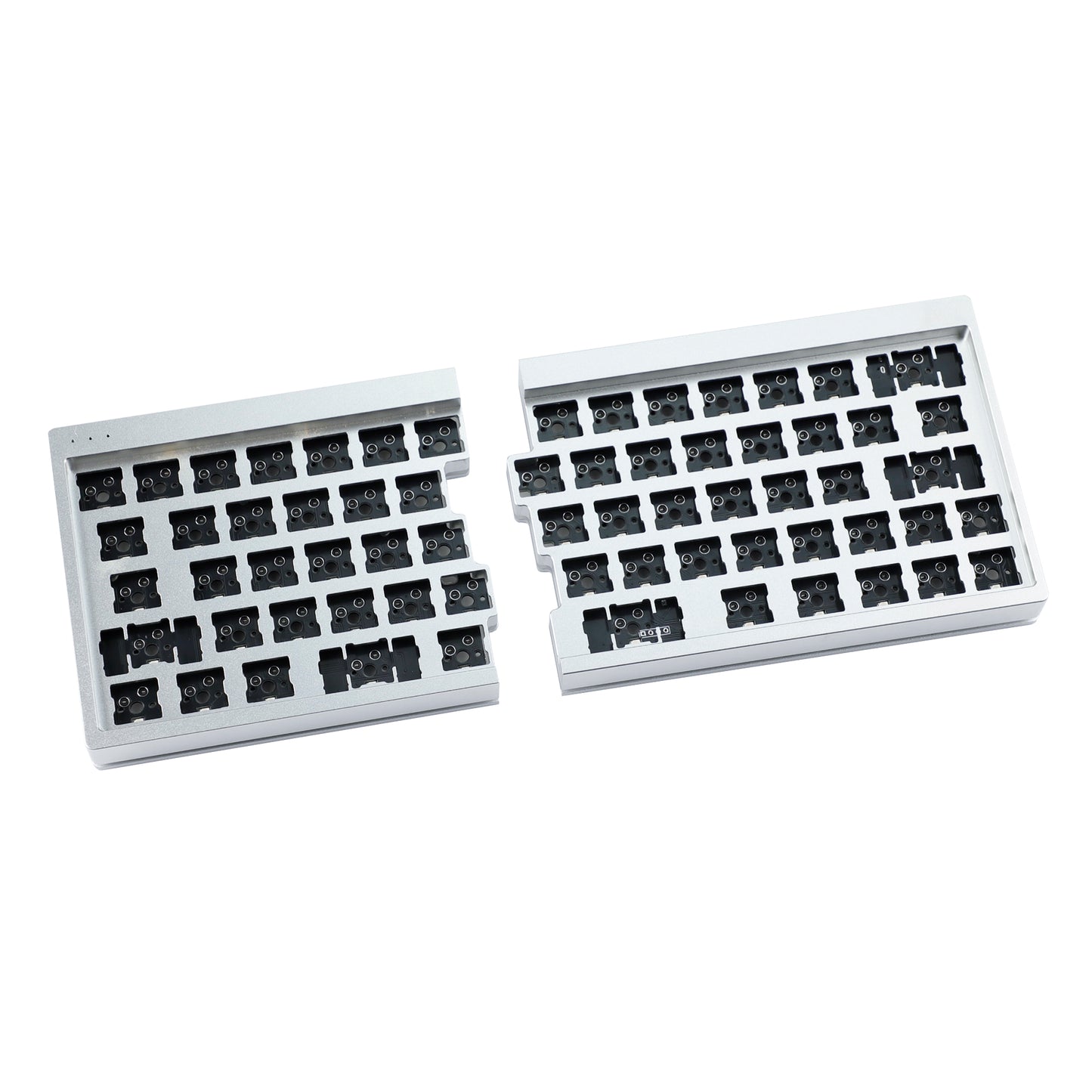 YMD-Split 64 V2 Aluminum Case With Acrylic Layer Kit (RGB Underglow Hotswap Kit/VIAL Programmable)