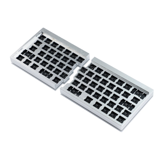 YMD-Split 64 V2 Aluminum Case With Acrylic Layer Kit (RGB Underglow Hotswap Kit/VIAL Programmable)