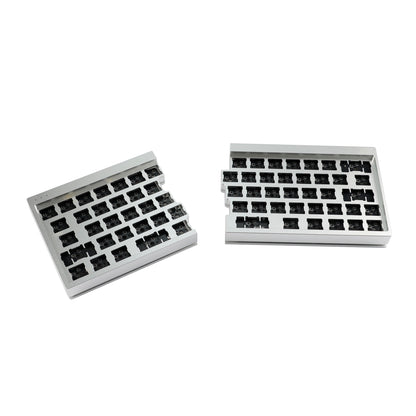 YMD-Split 64 V2 Aluminum Case With Acrylic Layer Kit (RGB Underglow Hotswap Kit/VIAL Programmable)