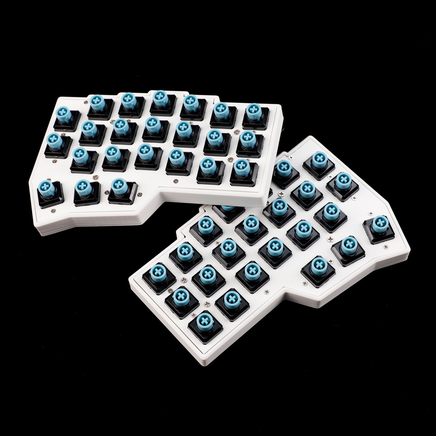 YMDK EC-Corne 45g Topre Split Keyboard 46 Keys Ergonomic 40% Layout QMK Vial All Key Programmable Mini Independent Gaming Keyboard Kit