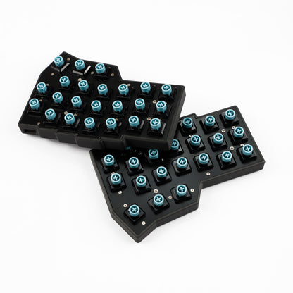 YMDK EC-Corne 45g Topre Split Keyboard 46 Keys Ergonomic 40% Layout QMK Vial All Key Programmable Mini Independent Gaming Keyboard Kit
