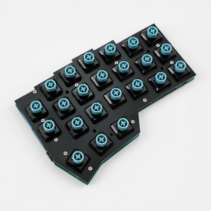 YMDK EC-Corne 45g Topre Split Keyboard 46 Keys Ergonomic 40% Layout QMK Vial All Key Programmable Mini Independent Gaming Keyboard Kit