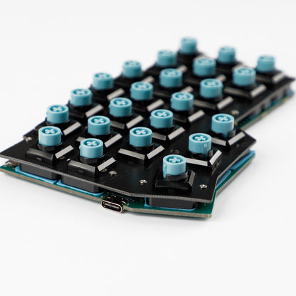 YMDK EC-Corne 45g Topre Split Keyboard 46 Keys Ergonomic 40% Layout QMK Vial All Key Programmable Mini Independent Gaming Keyboard Kit