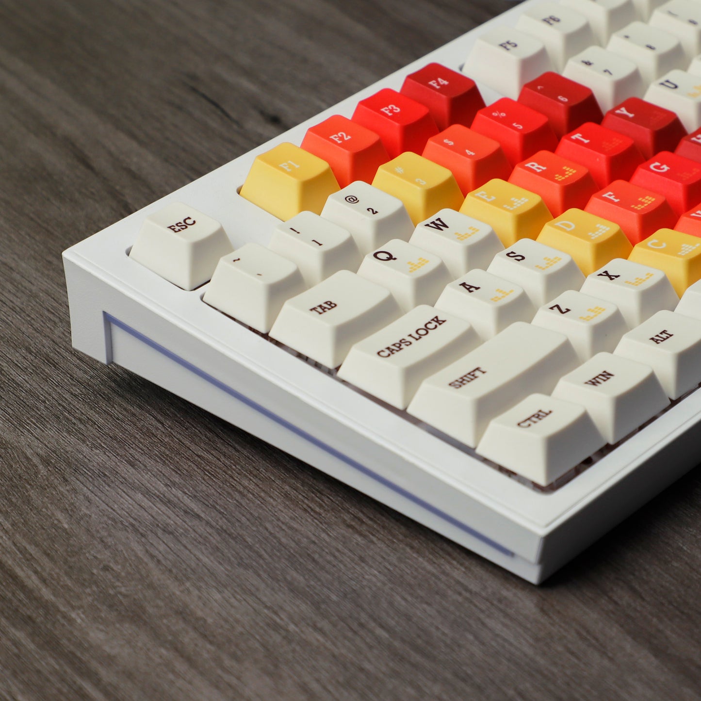 YMDK Cherry Profile 1970 Music Dye Sublimation Thick PBT MX Mechanical Keyboard Keycap