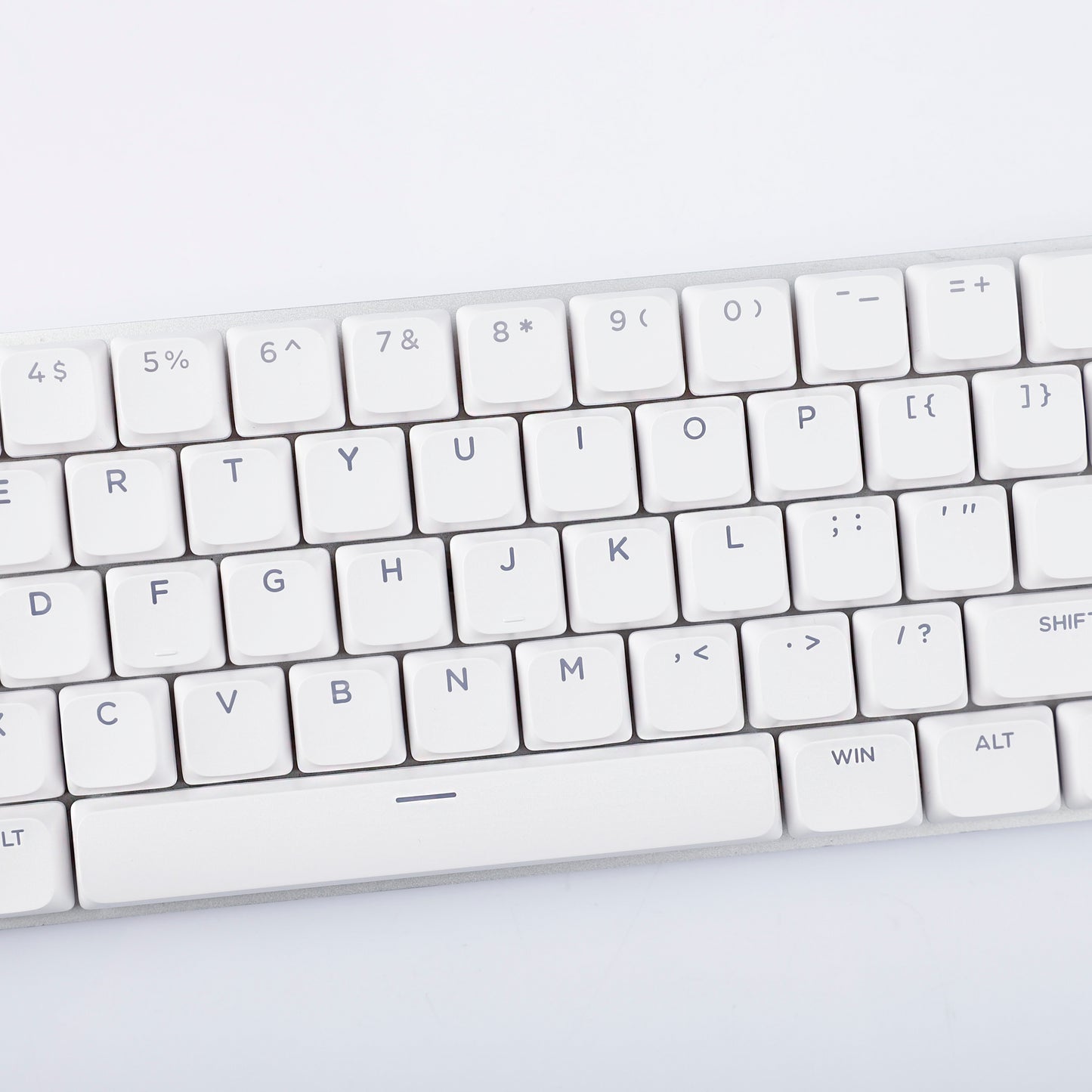 YMDK Ultra-slim Low Profile Keycaps 127 Keys Dye-Sub JWA Profile Backlit Shine Through Keycap for nuphy keychron 61/68/87/98/104/108 MX Ultra-Slim Keyboard