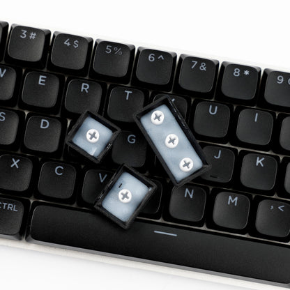 YMDK Ultra-slim Low Profile Keycaps 127 Keys Dye-Sub JWA Profile Backlit Shine Through Keycap for nuphy keychron 61/68/87/98/104/108 MX Ultra-Slim Keyboard