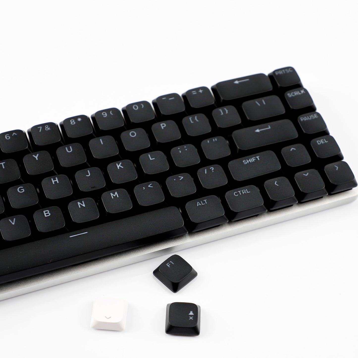 YMDK Ultra-slim Low Profile Keycaps 127 Keys Dye-Sub JWA Profile Backlit Shine Through Keycap for nuphy keychron 61/68/87/98/104/108 MX Ultra-Slim Keyboard