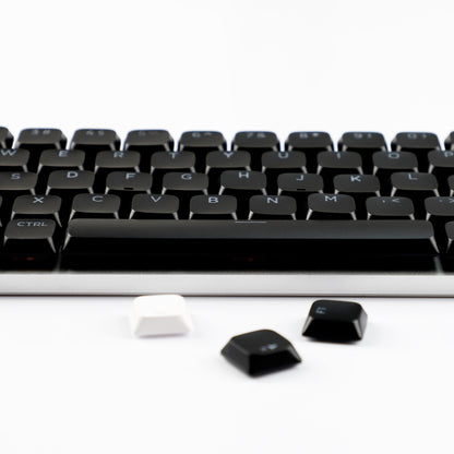 YMDK Ultra-slim Low Profile Keycaps 127 Keys Dye-Sub JWA Profile Backlit Shine Through Keycap for nuphy keychron 61/68/87/98/104/108 MX Ultra-Slim Keyboard