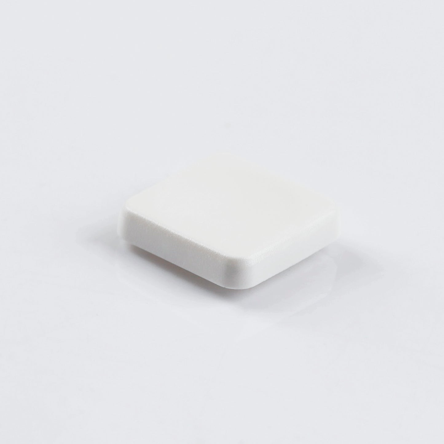 YMDK Square Round 1u Low Profile Blank Black White Keycaps PBT Material DIY for Kailh Choc 1350/1353 Switch Mechanical Keyboard