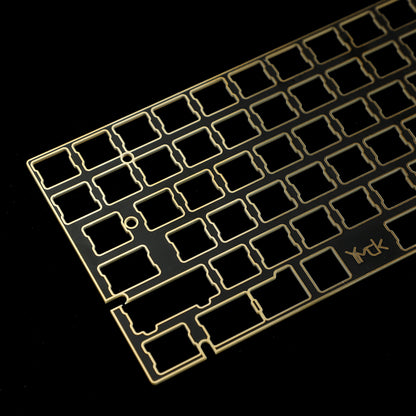 YMDK NYM-96 Aluminum Or Brass Or Glass Fiber Plate(NYM-96 96-Wood And YMD-96 Hotswap PCB Using)