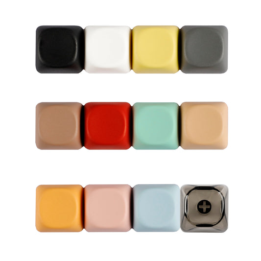 YMDK 1u MOA Profile Keycaps (Blank PBT 1.6mm)