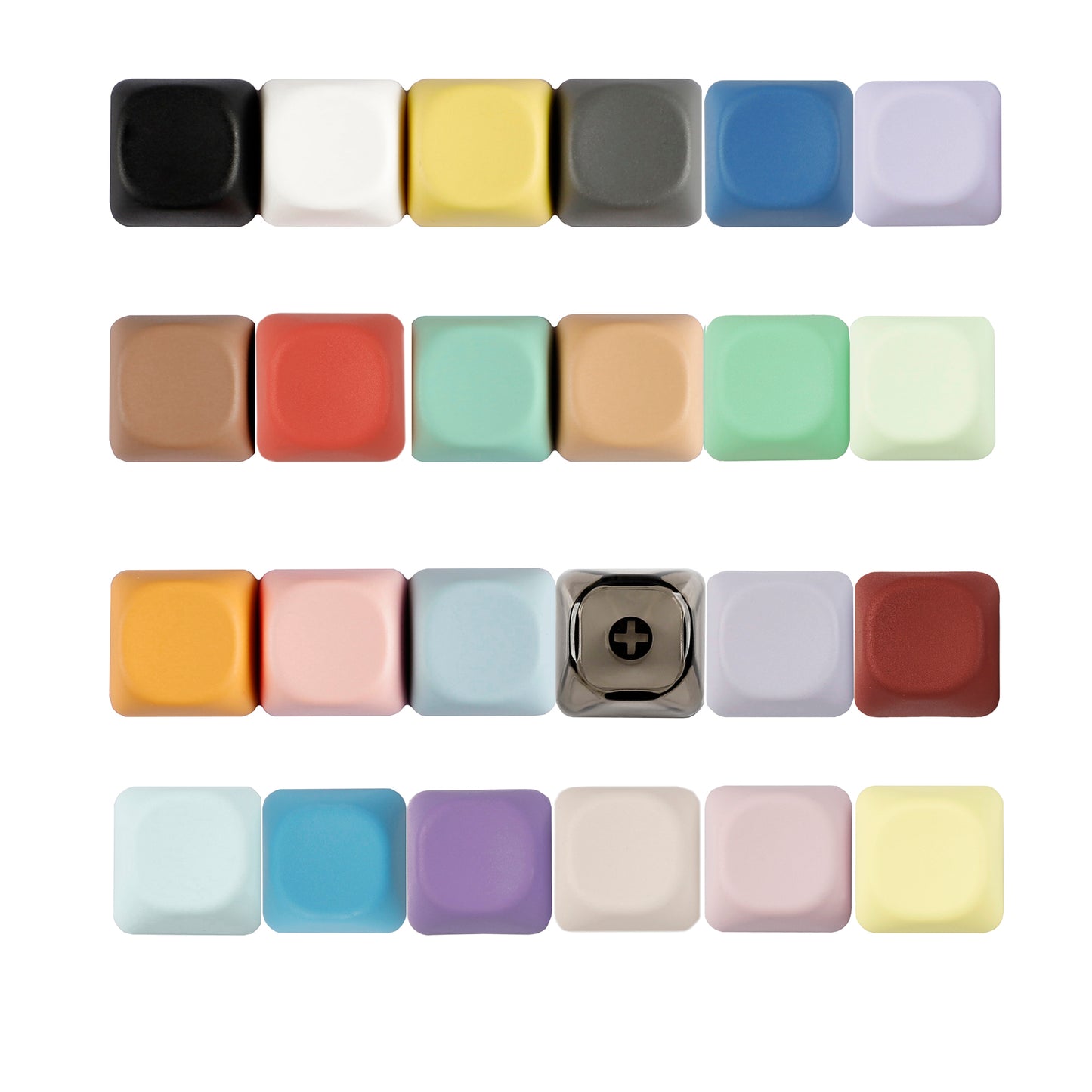 YMDK 1u MOA Profile Keycaps (Blank PBT 1.6mm)