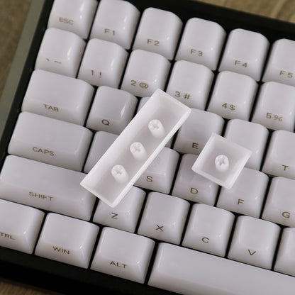 YMDK 119 Keys Jellyfish Keycaps Side Print Shine Through MDA Profile PC Material Custom Keycap for MX Mechanical Keyboards