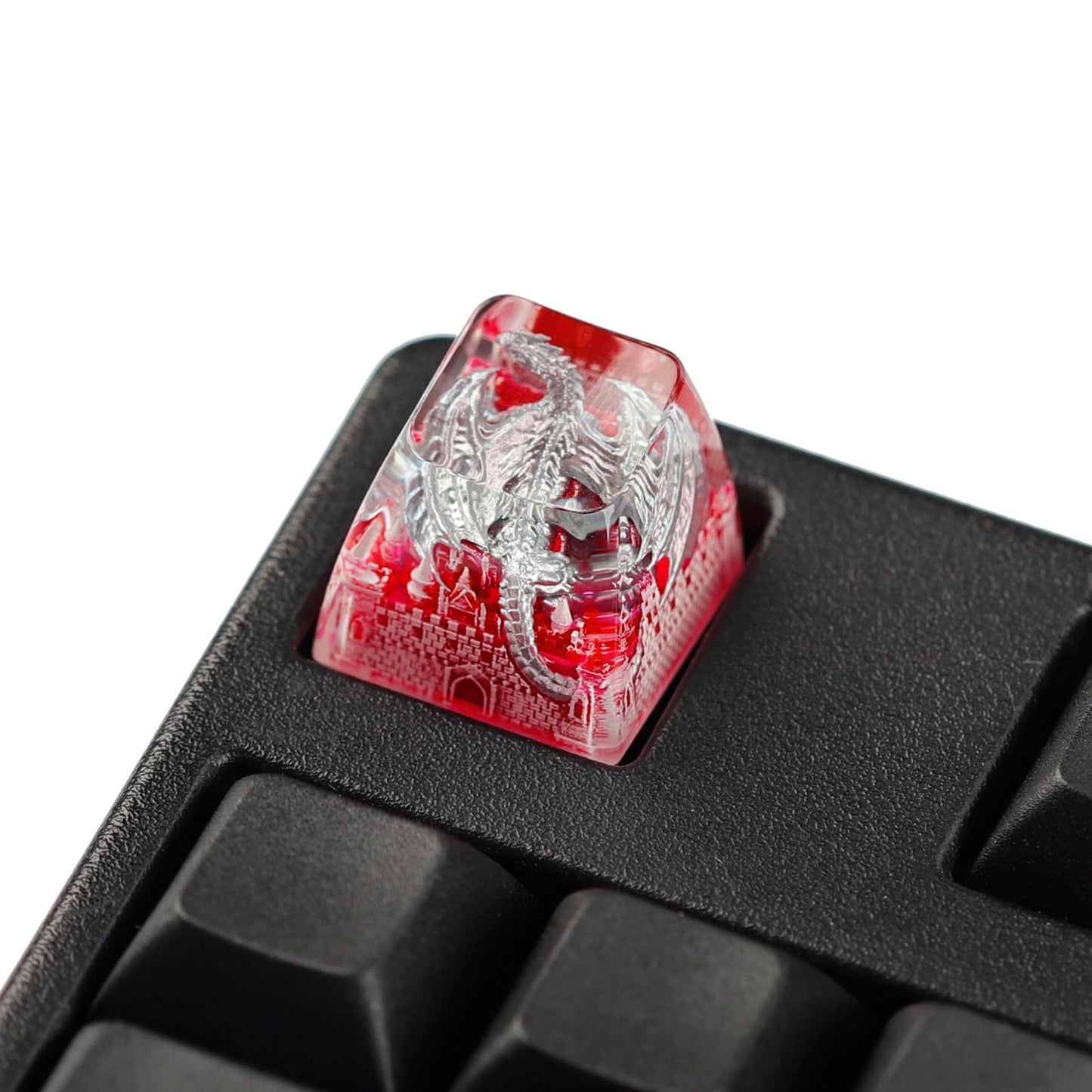 YMDK Dinosaur Resin Personalized Keycaps 1u R4 Novel Cool Key Caps for MX Mechanical Keyboards