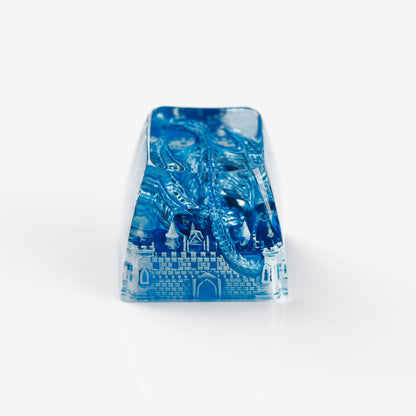 YMDK Dinosaur Resin Personalized Keycaps 1u R4 Novel Cool Key Caps for MX Mechanical Keyboards