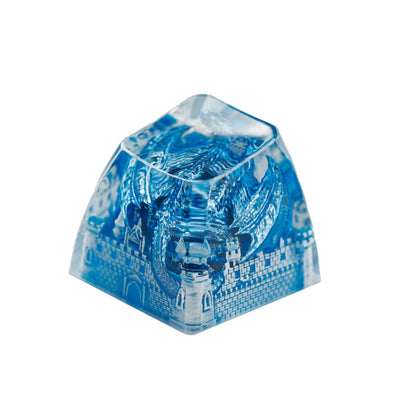 YMDK Dinosaur Resin Personalized Keycaps 1u R4 Novel Cool Key Caps for MX Mechanical Keyboards