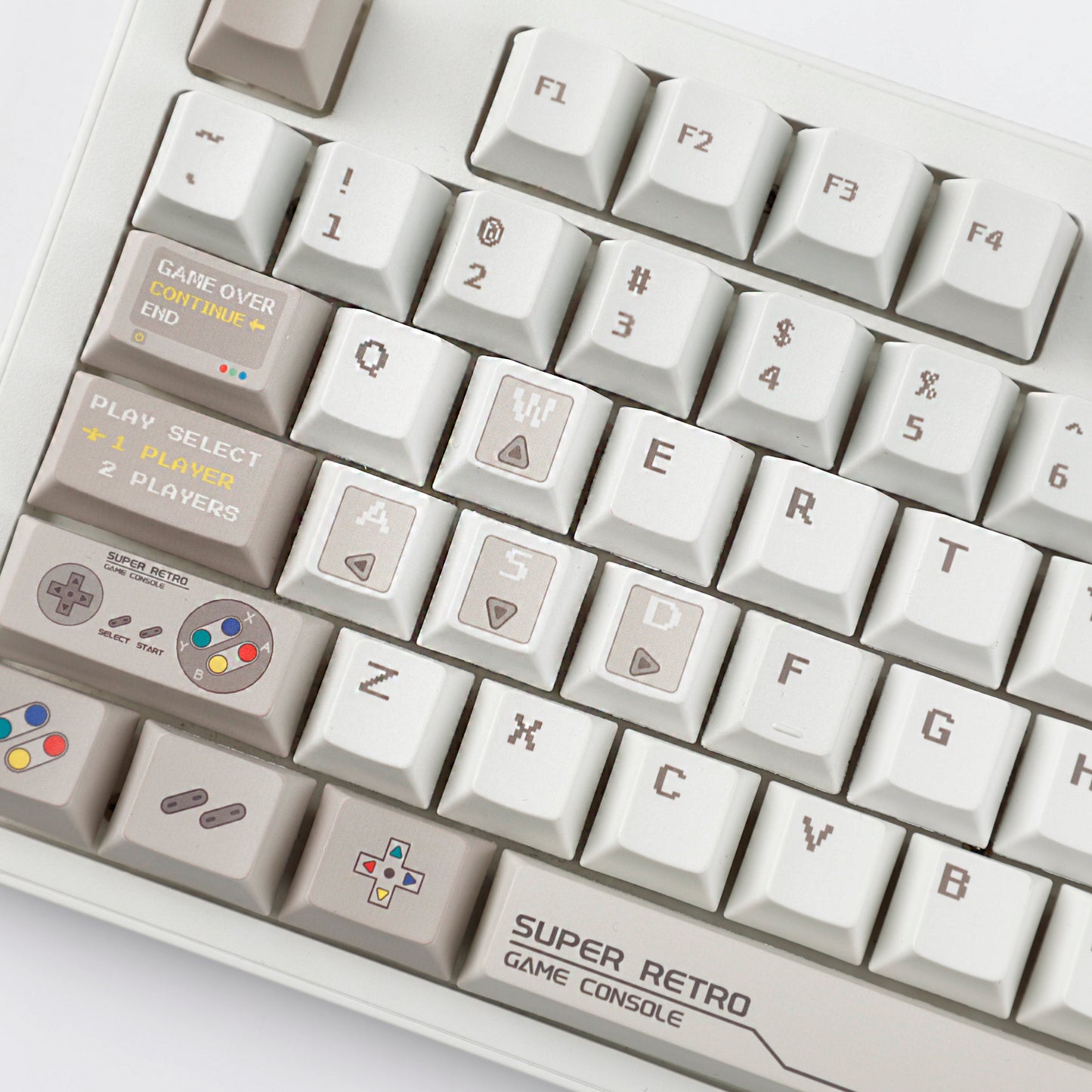 YMDK 149 Keys Retro Reminiscence Theme Keycap PBT Dye Sub Cherry Profile Keycaps for 61/64/87/104/108 MX Mechanical Keyboard