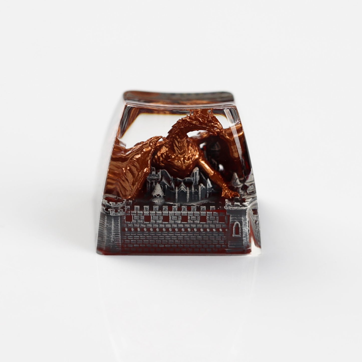 YMDK Dinosaur Resin Personalized Keycaps 1u R4 Novel Cool Key Caps for MX Mechanical Keyboards